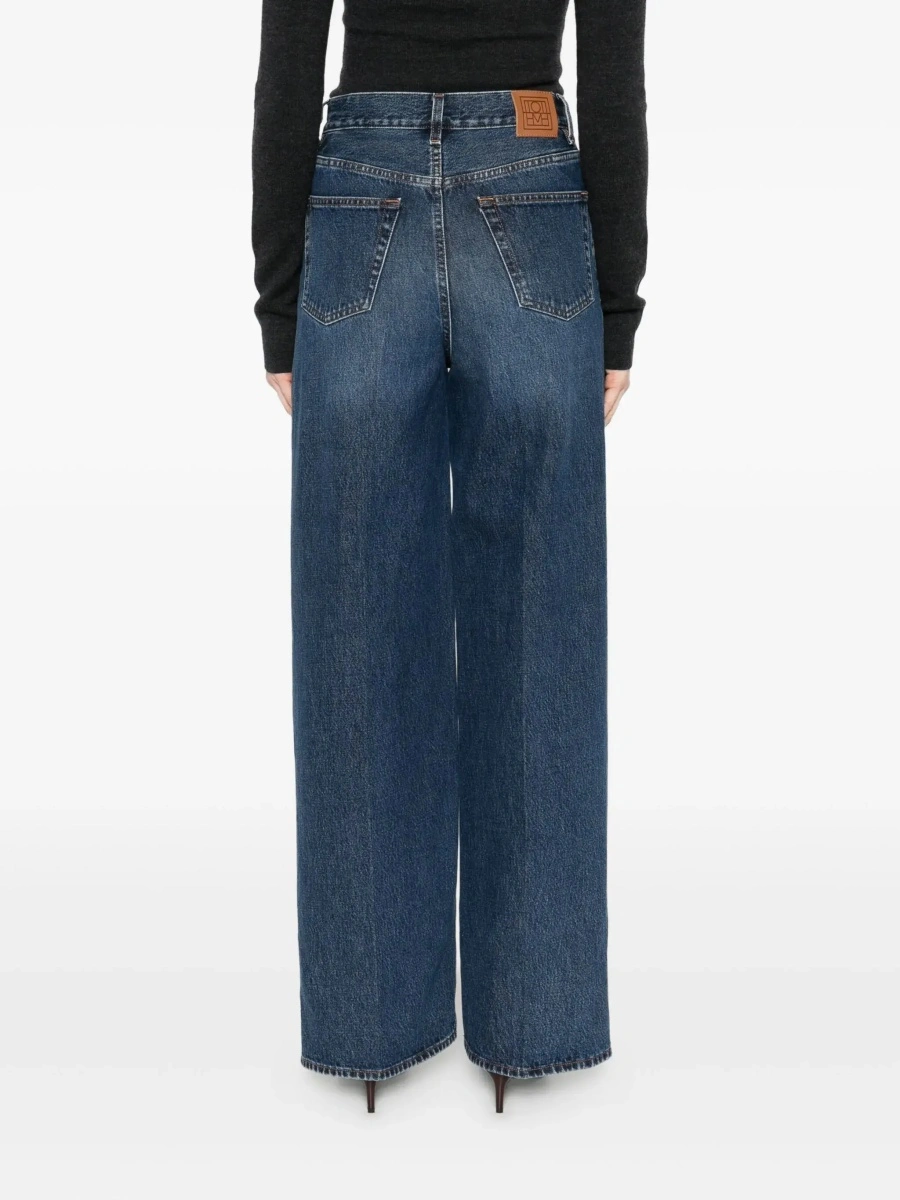Blugi TOTÊME Wide leg jeans - Img 7