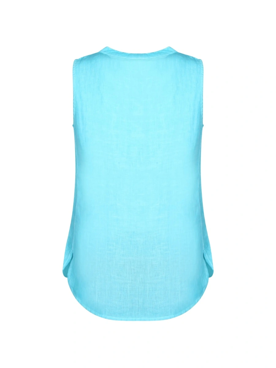 Bluza 120% LINO albastra - Img 2