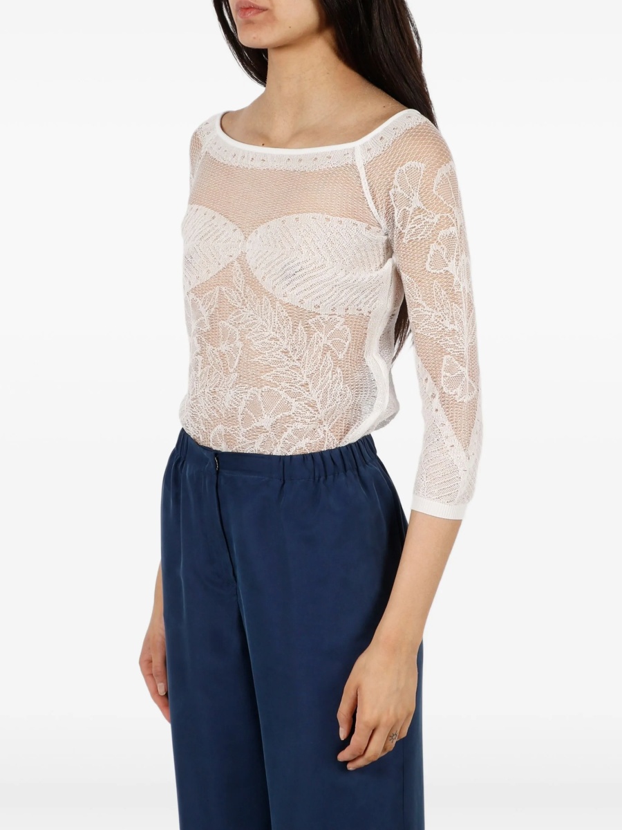 Bluza Alberta Ferretti alba - Img 3