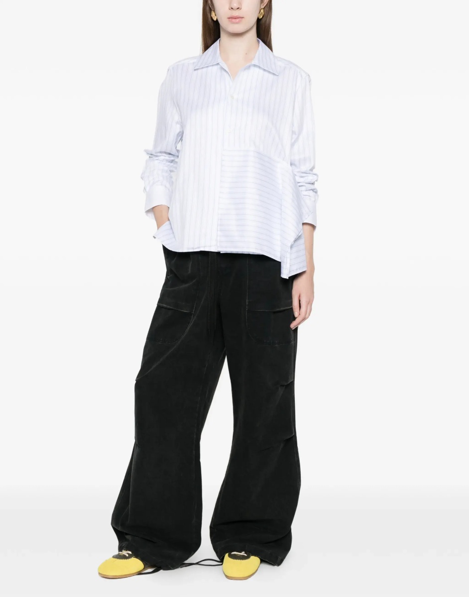 Bluza Asymmetrical Shirt With Draping - Img 3