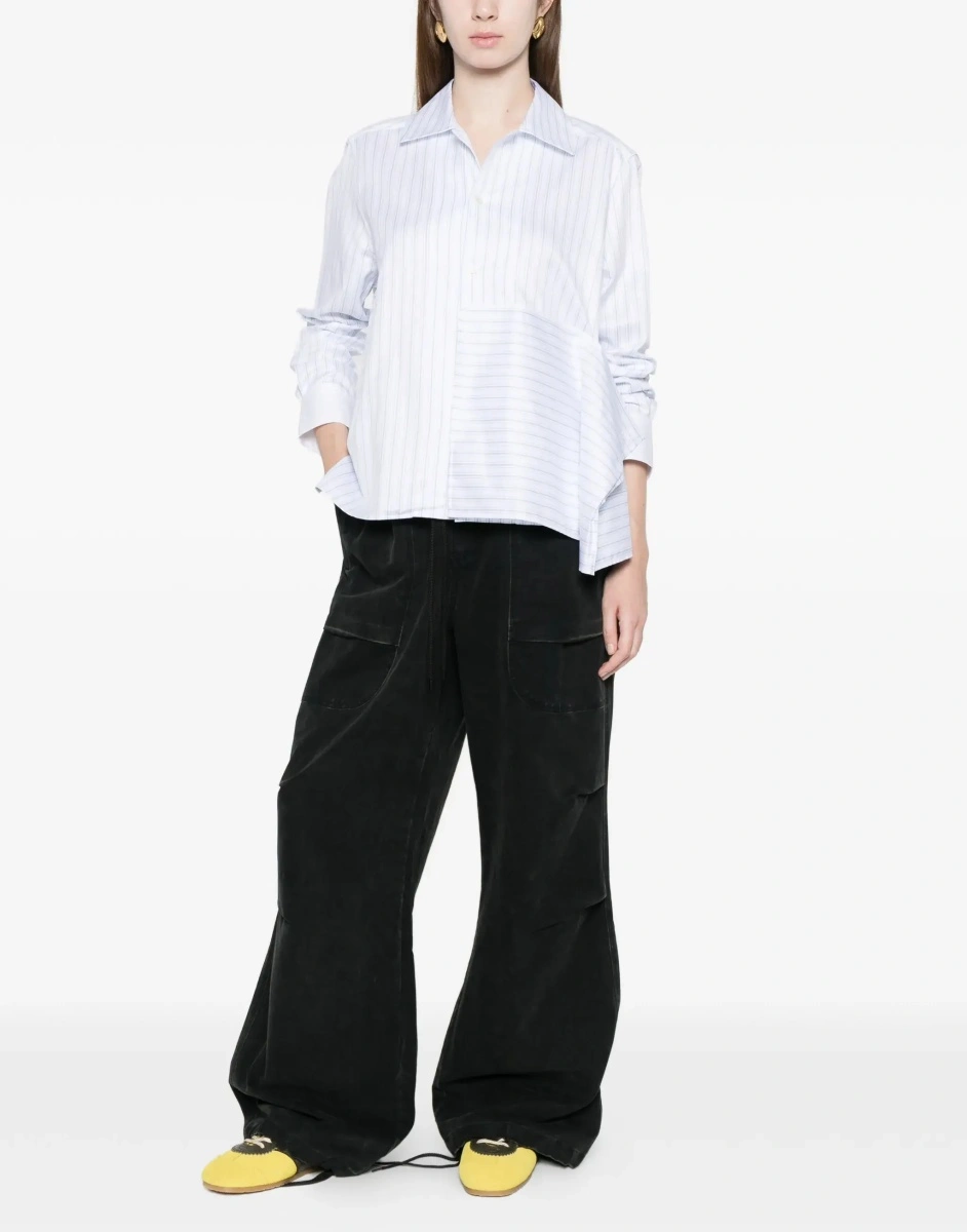 Bluza Asymmetrical Shirt With Draping - Img 3