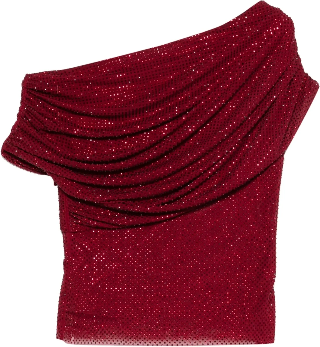 Bluza Asymmetrical Top With Rhinestones - Img 7