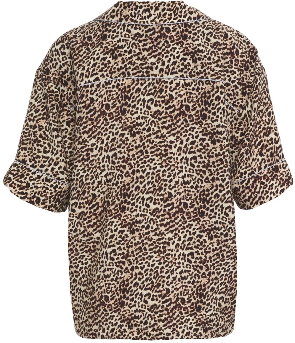 Bluza Blouse with animal print 'Ushi' - Img 3