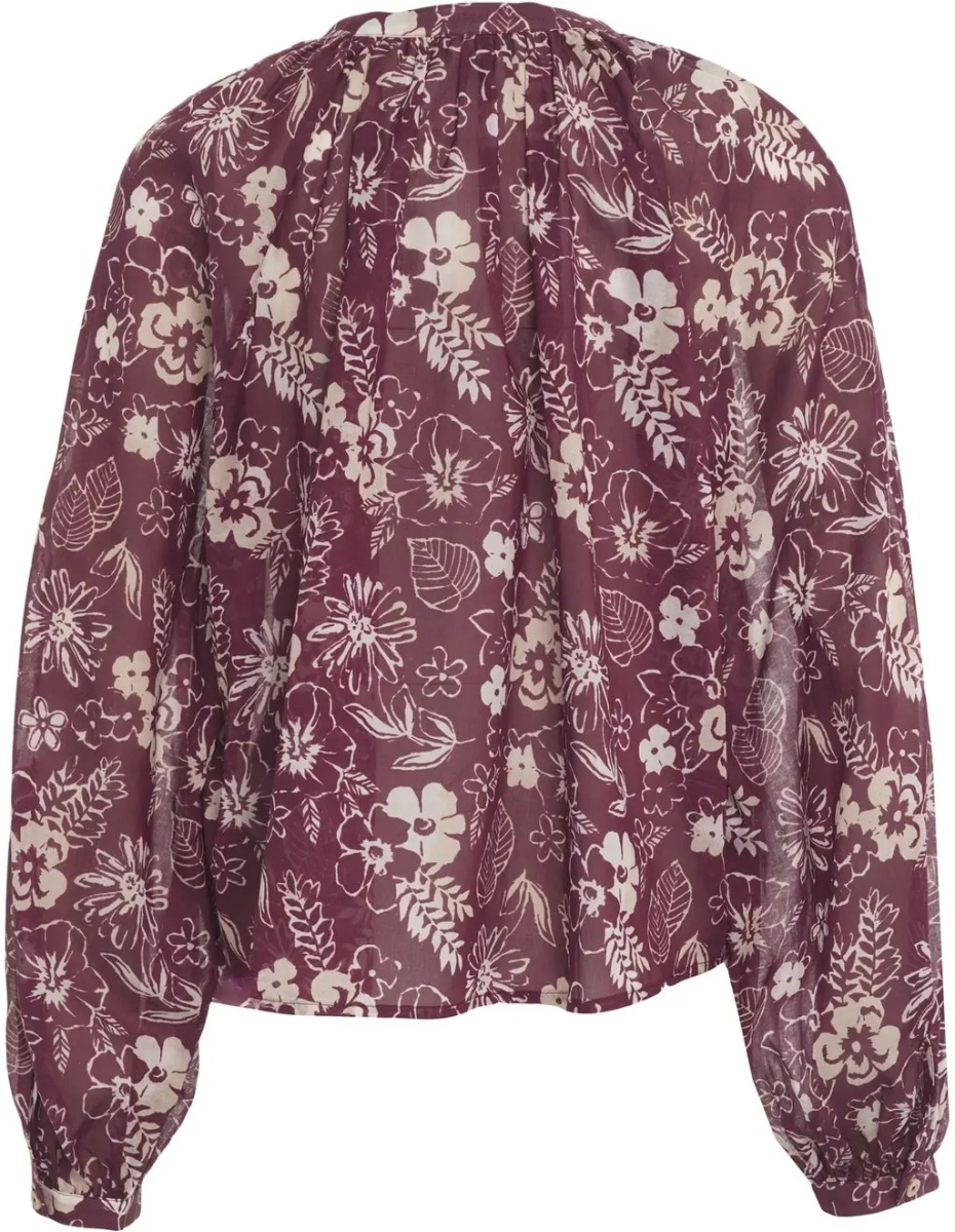 Bluza Blouse with floral print 'Breeze' - Img 3