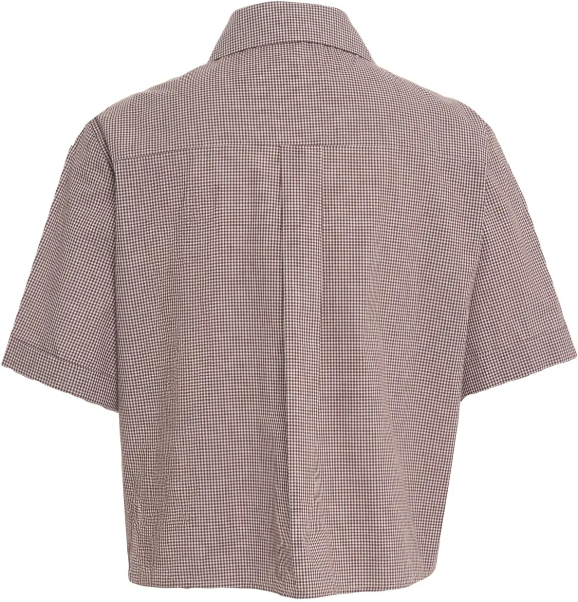 Bluza Checked blouse with appliqués - Img 3