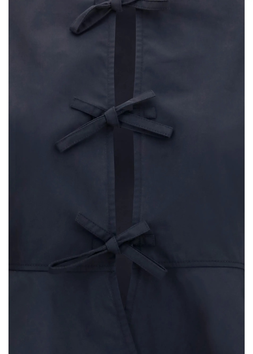 Bluza Cotton poplin Blouse with bows - Img 3