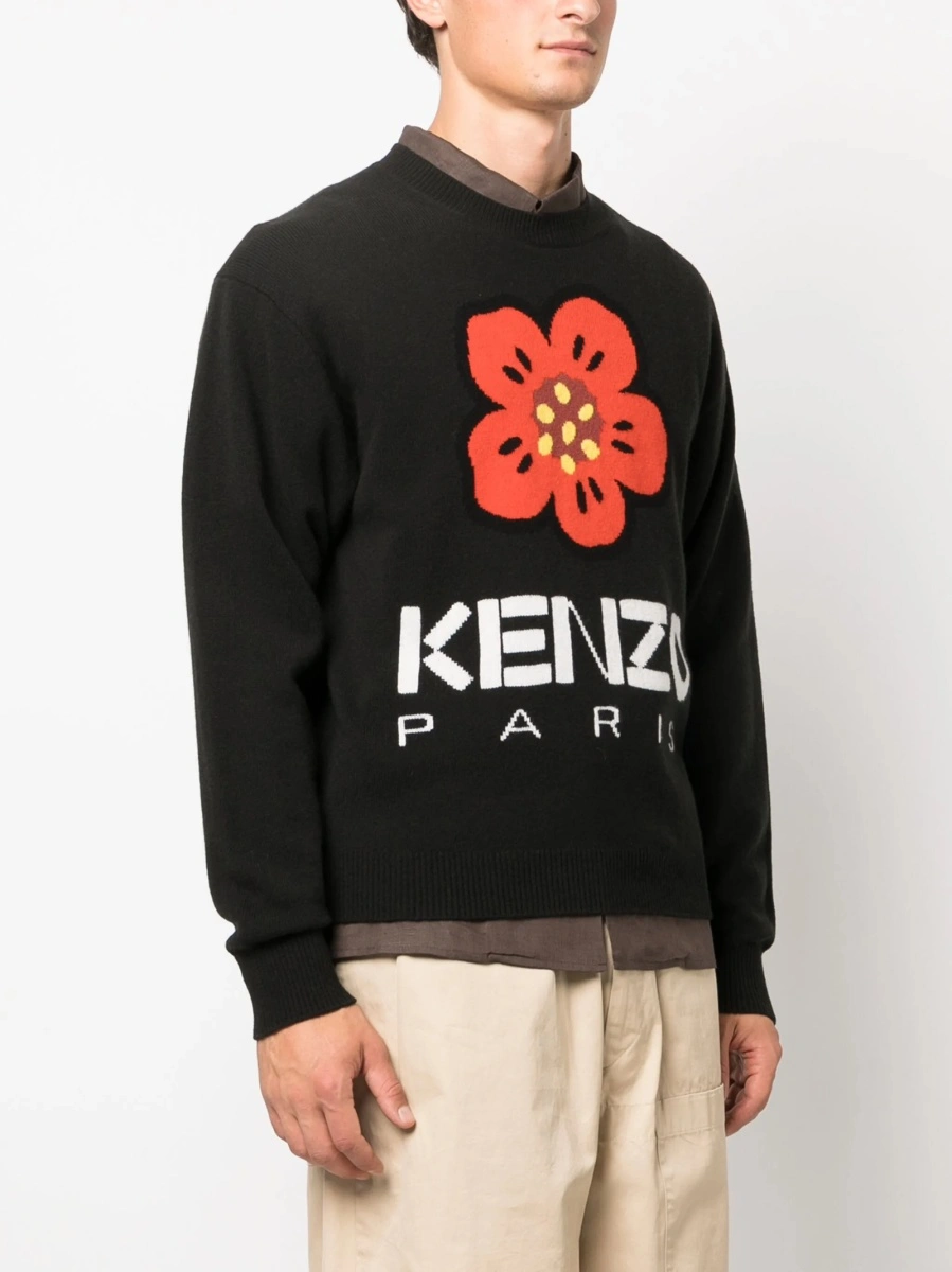 Bluza de trening Kenzo neagra - Img 3