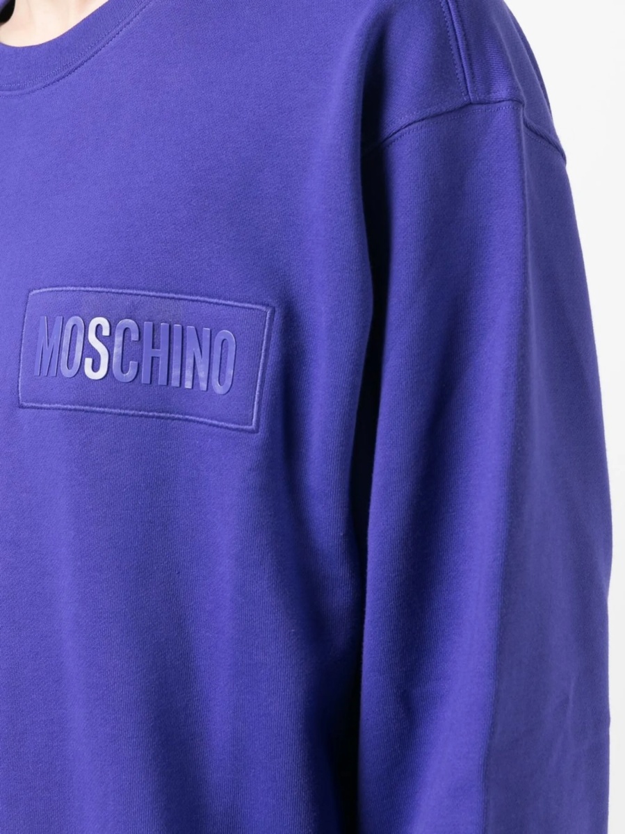 Bluza de trening Moschino albastra - Img 5