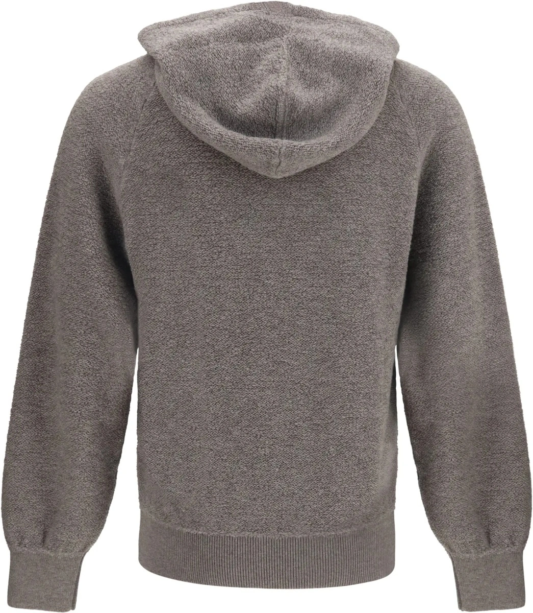 Bluza de trening PIACENZA CASHMERE multicolor din lana virgina - Img 2
