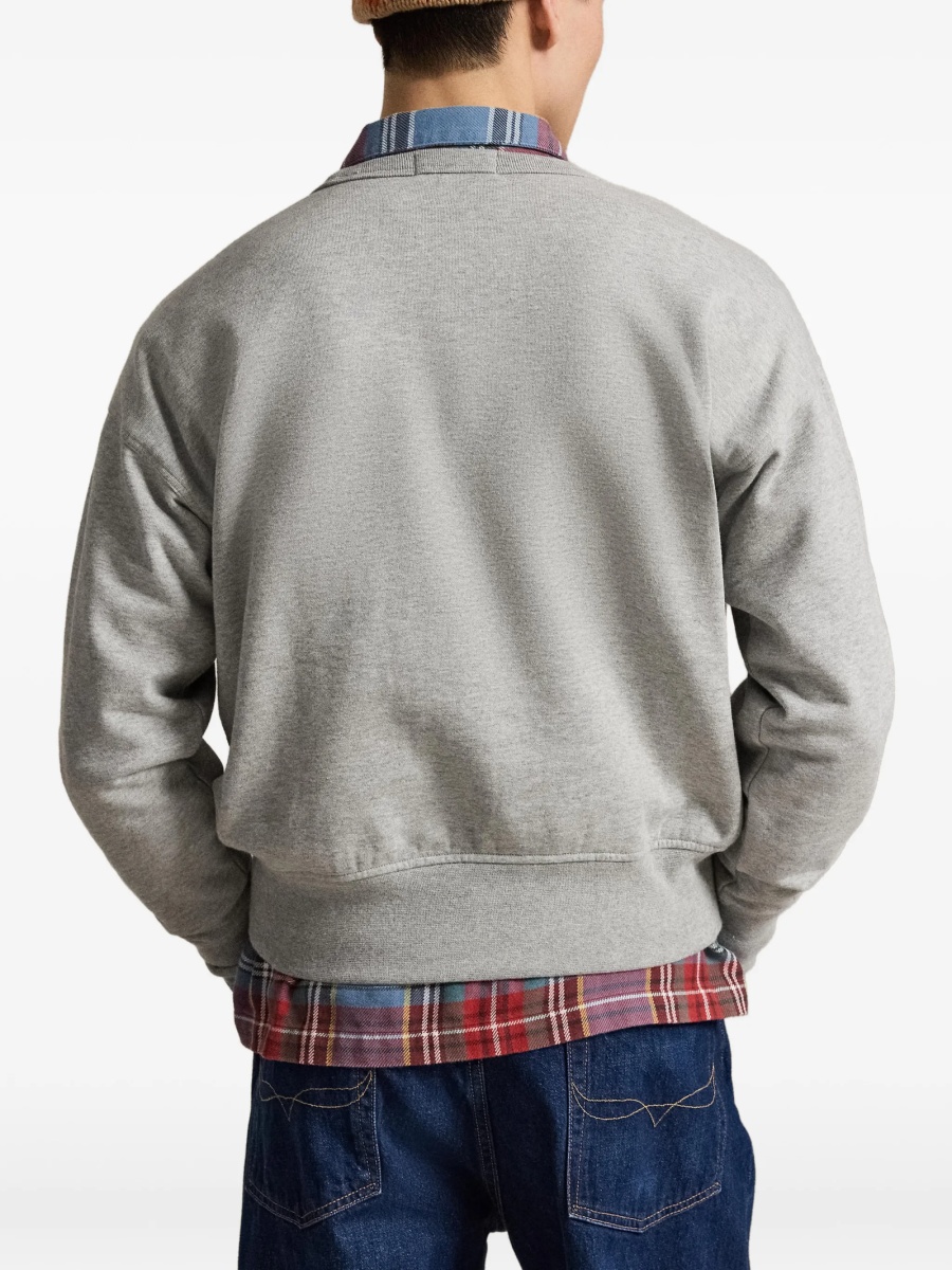 Bluza de trening Ralph Lauren POLO BEAR gri - Img 4