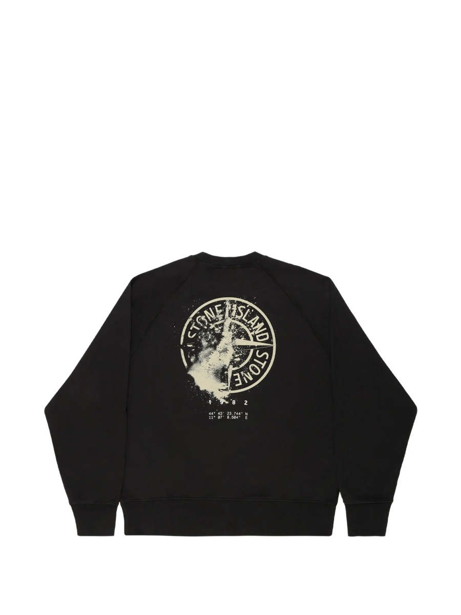 Bluza de trening Stone Island neagra - Img 2
