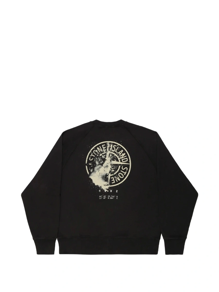 Bluza de trening Stone Island neagra - Img 2