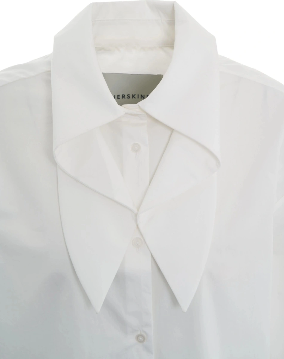 Bluza eleganta Herskind alba 'Leonardo' - Img 4