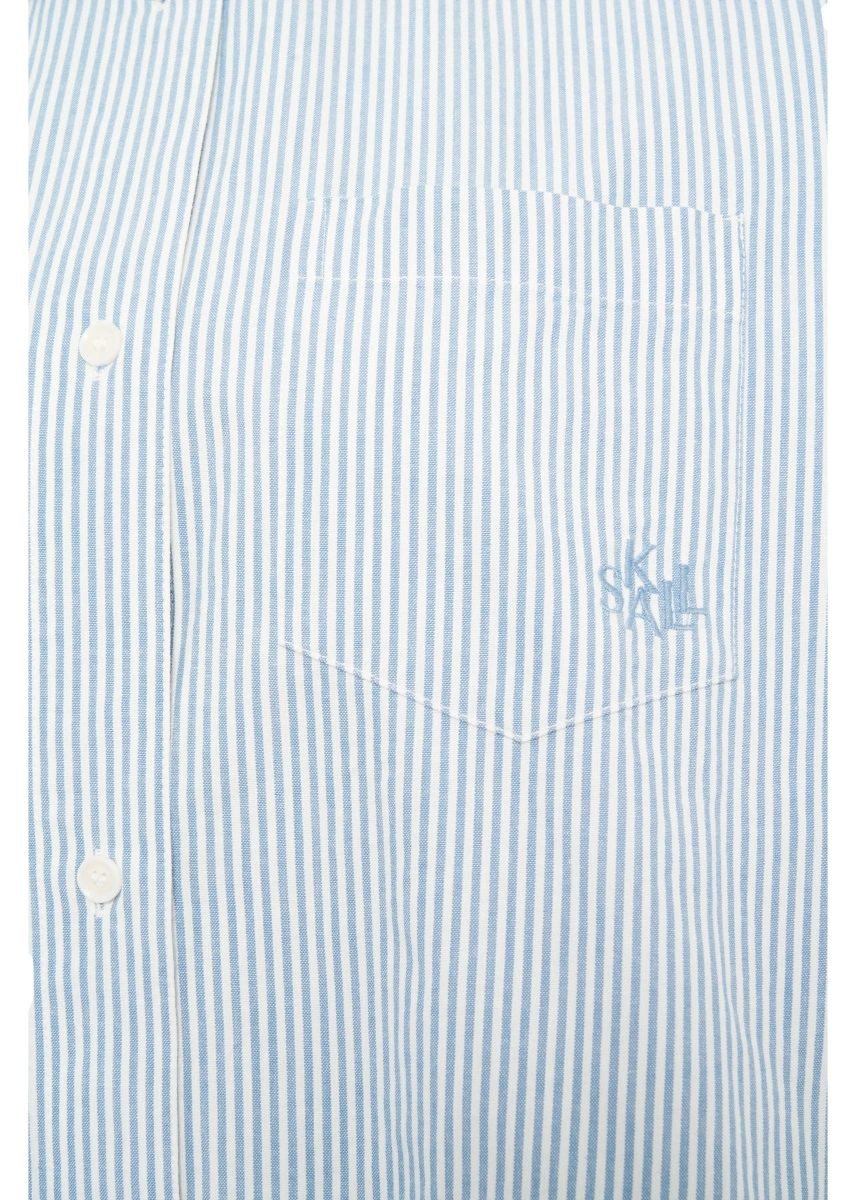 Bluza eleganta Skall albastra 'Edgar' - Img 4
