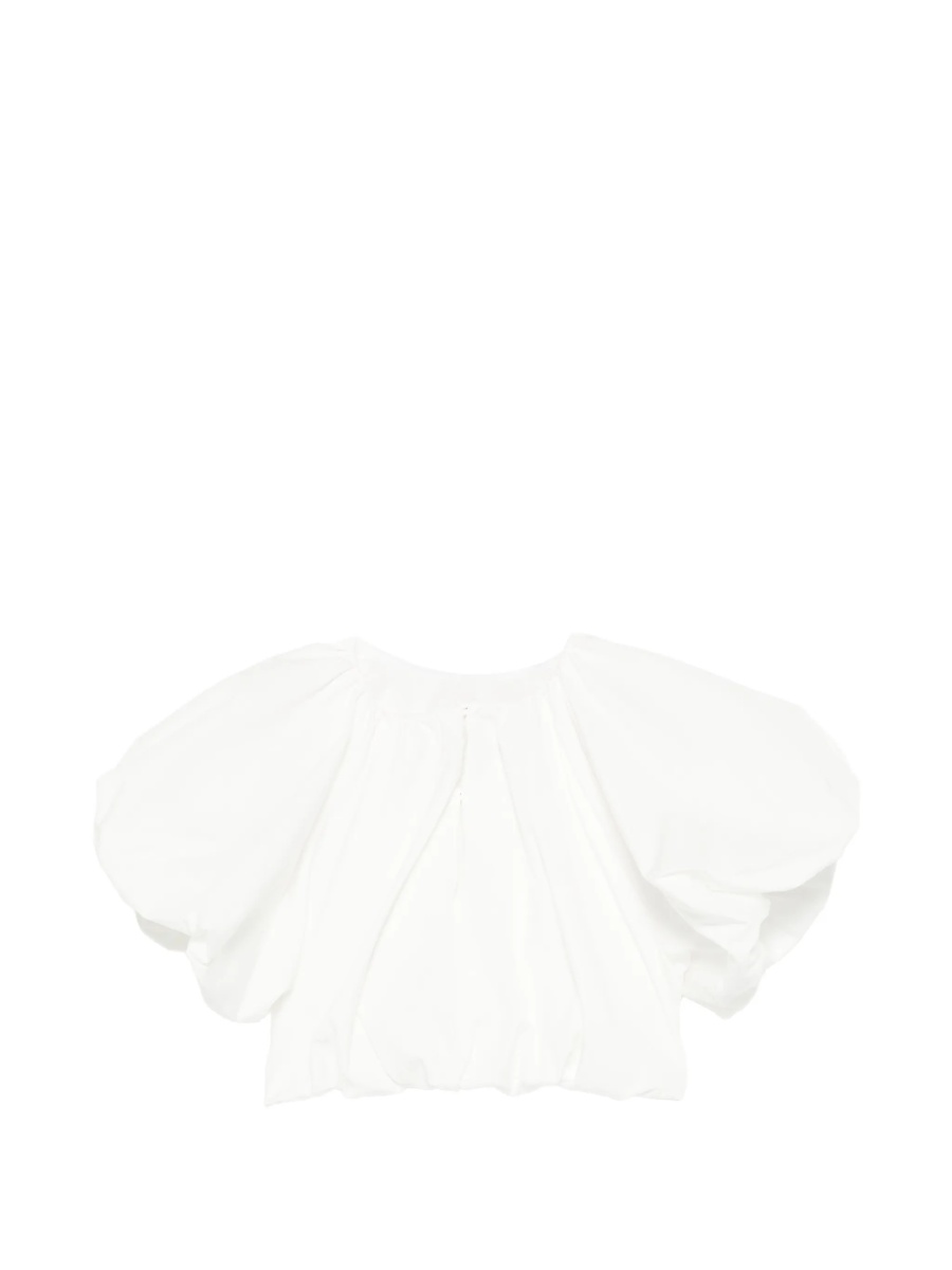 Bluza Fendi alba din bumbac - Img 2