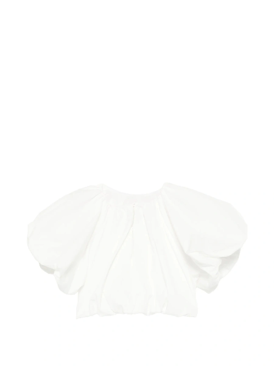 Bluza Fendi alba din bumbac - Img 2