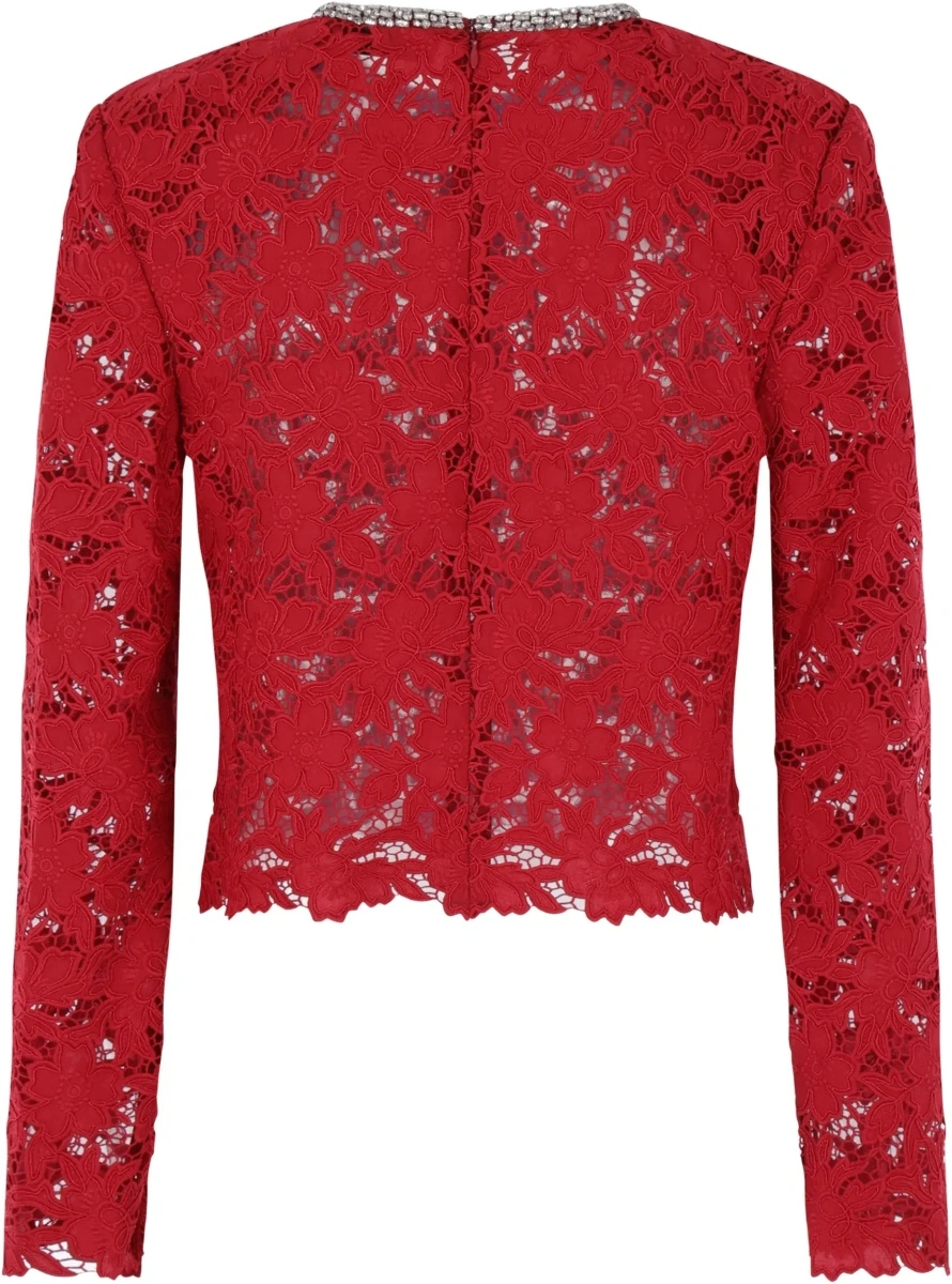 Bluza Lace Top With Crystals - Img 3