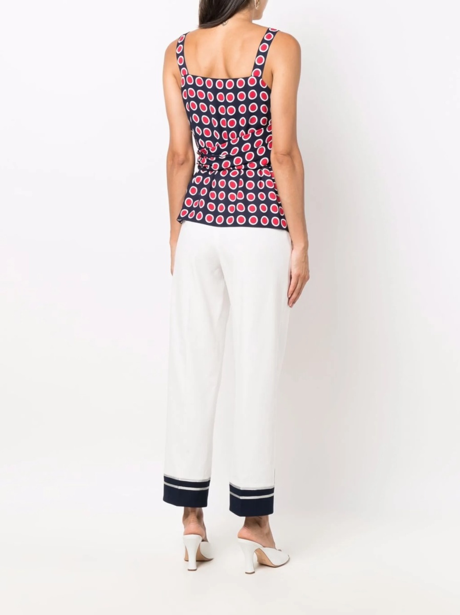 Bluza LOVE Moschino albastra din vascoza - Img 4