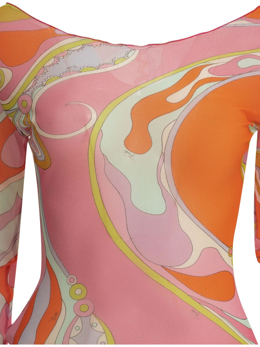 Bluza "Orchidee" fitted top - Img 3