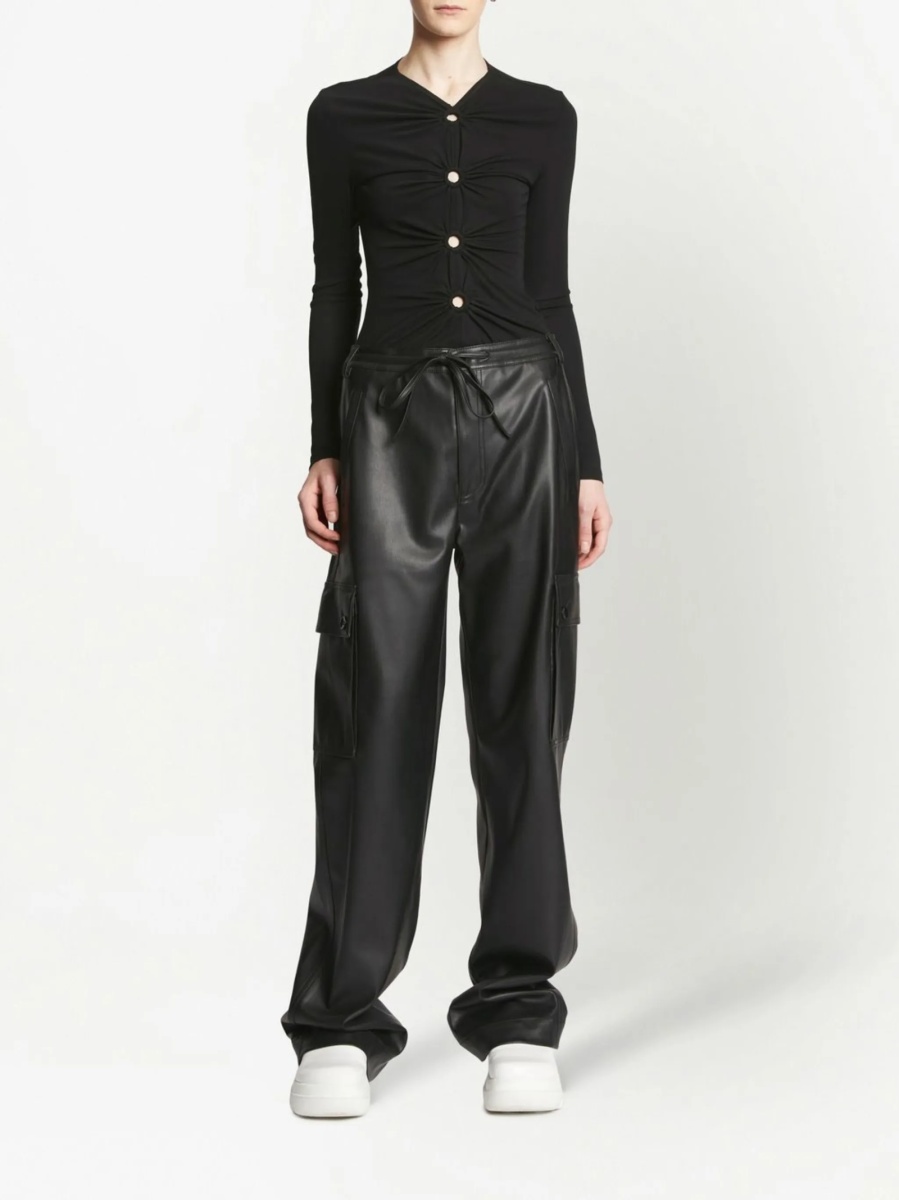 Bluza PROENZA SCHOULER WHITE LABEL neagra - Img 2