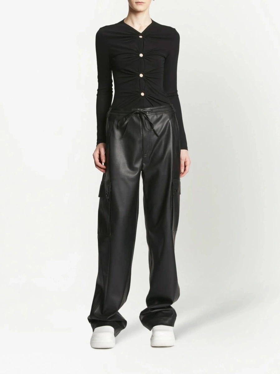 Bluza PROENZA SCHOULER WHITE LABEL neagra - Img 2