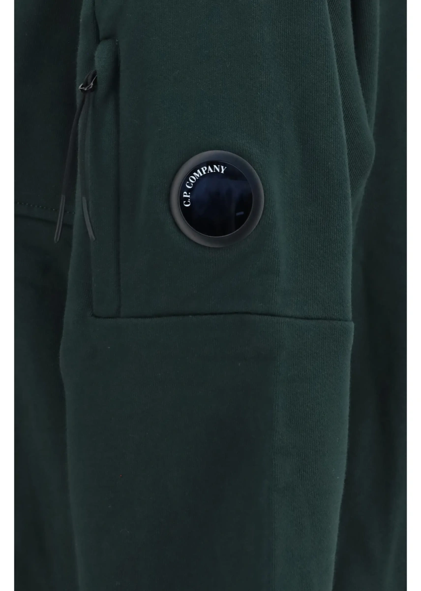Bluza trening Diagonal-weave cotton fleece Hooded Sweatshirt - Img 3