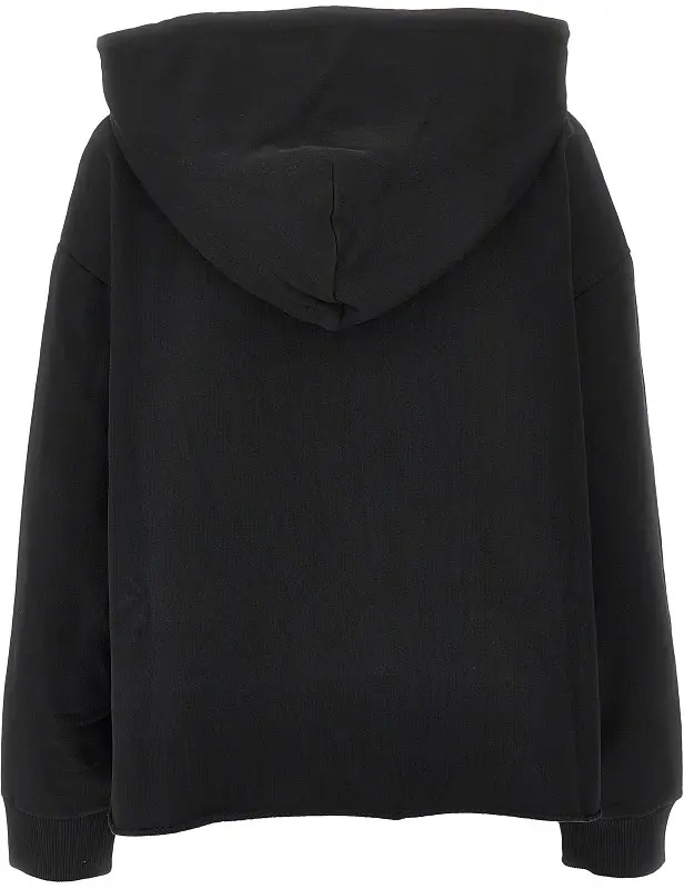 Bluza trening Hoodie with raw-cut hem - Img 3