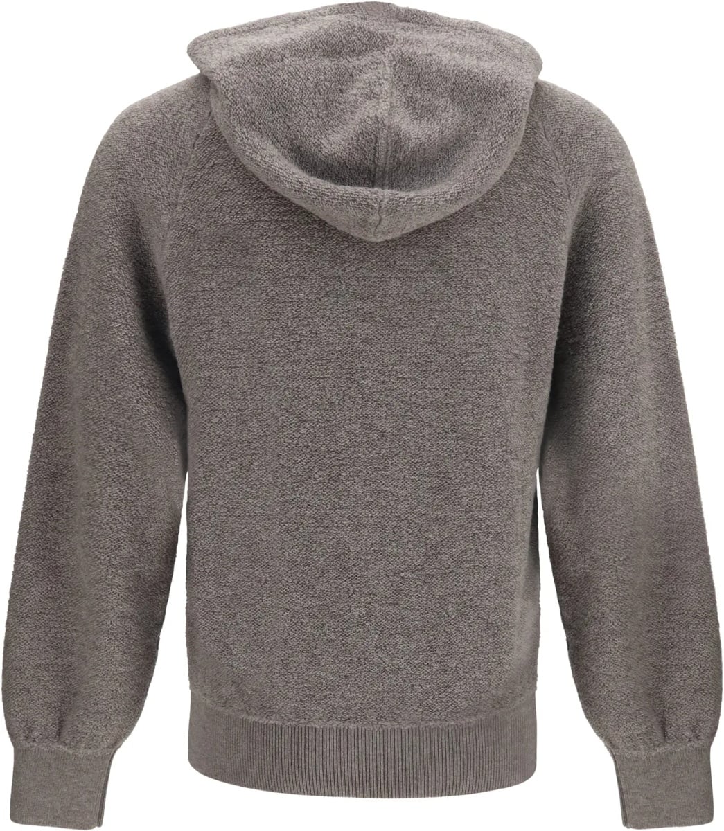 Bluza trening Virgin wool Hooded Sweatshirt - Img 2