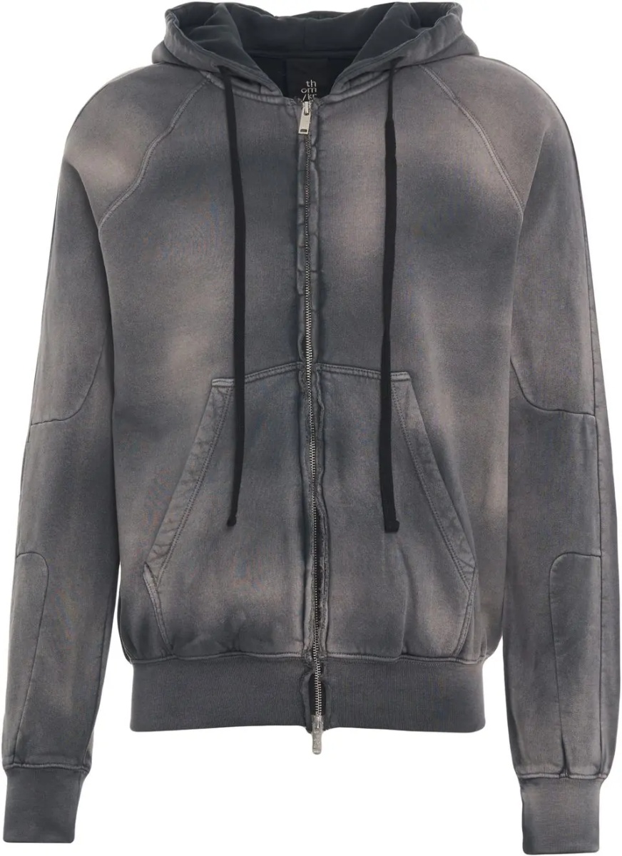 Bluza trening Zip-up hoodie with batik pattern - Img 2