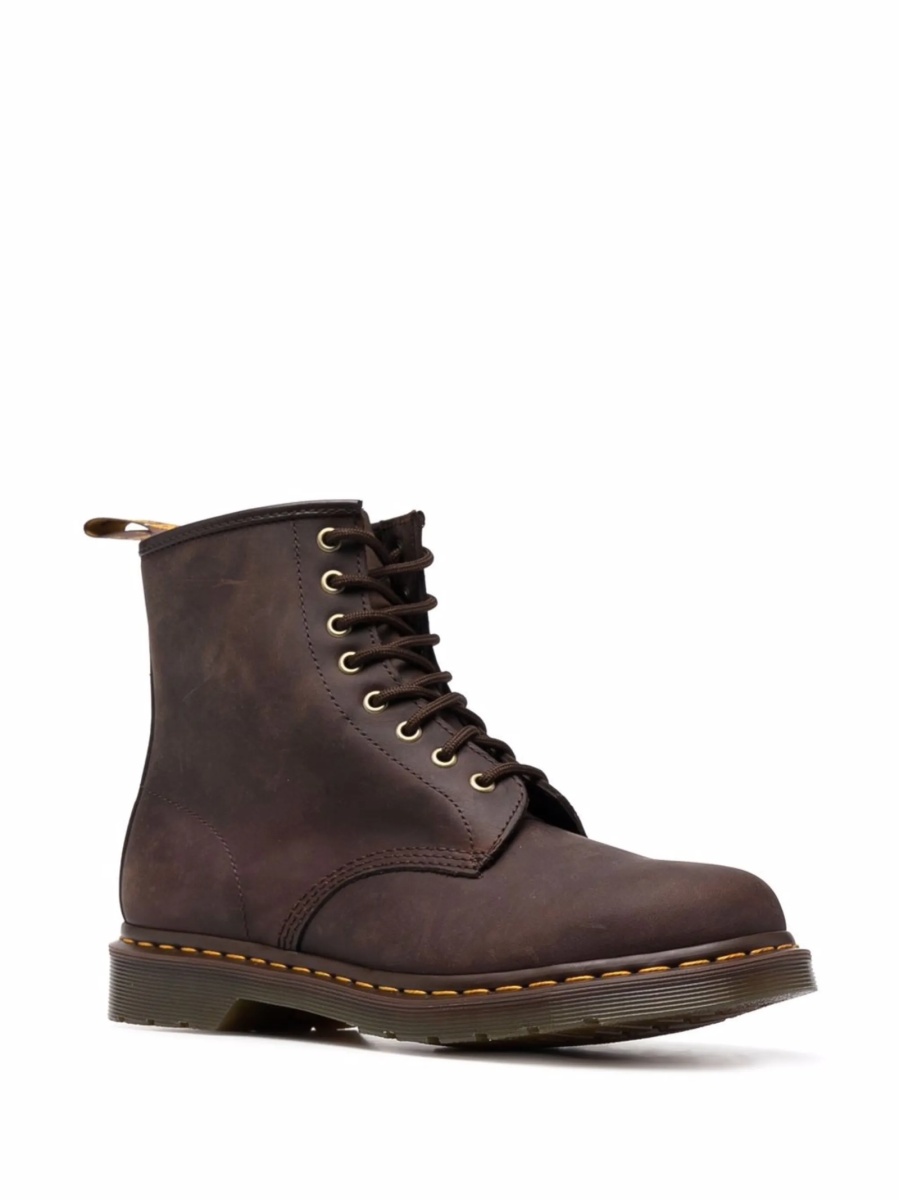 Bocanci Dr. Martens maro din piele - Img 2