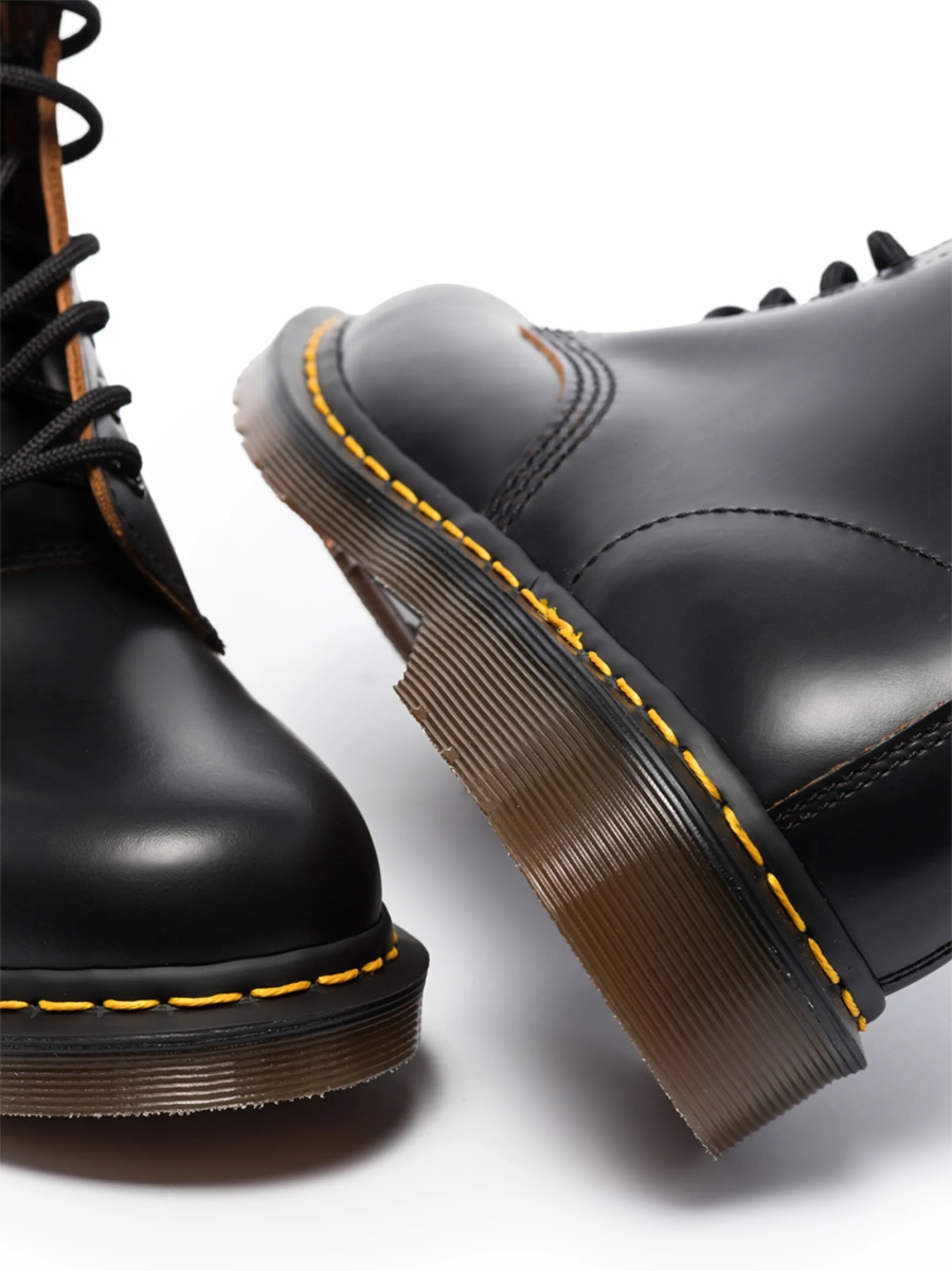 Bocanci Dr. Martens negri din piele - Img 2