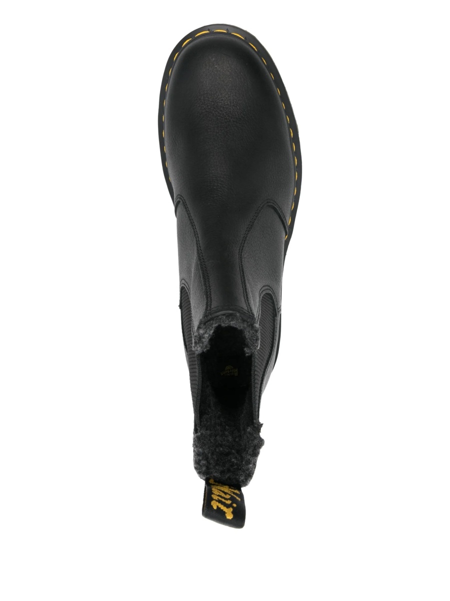 Bocanci Dr. Martens negri din piele - Img 4