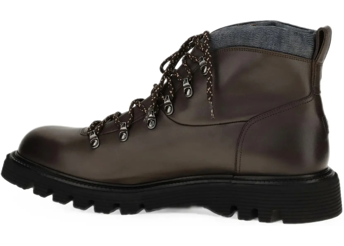 Bocanci Leather lace-up Boots - Img 5