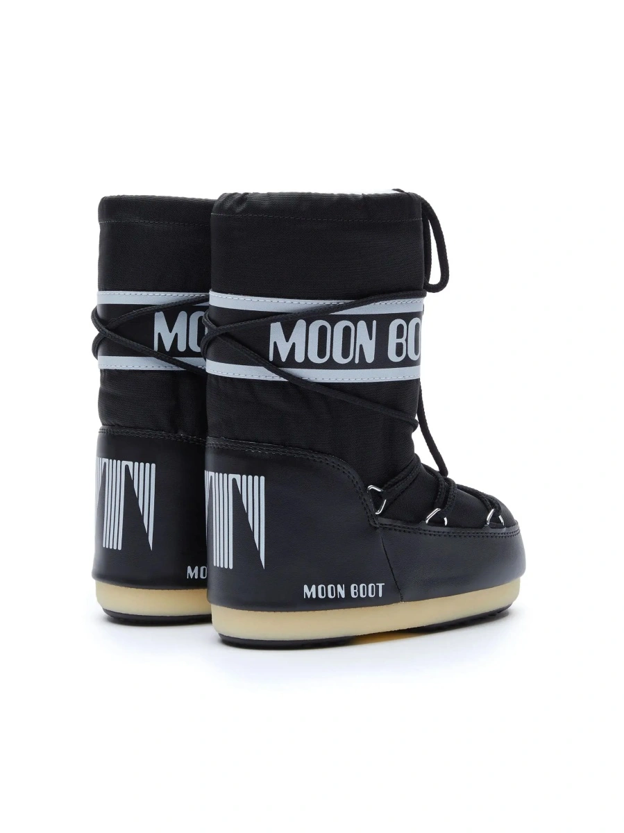 Bocanci Moon Boot negri din nylon - Img 4