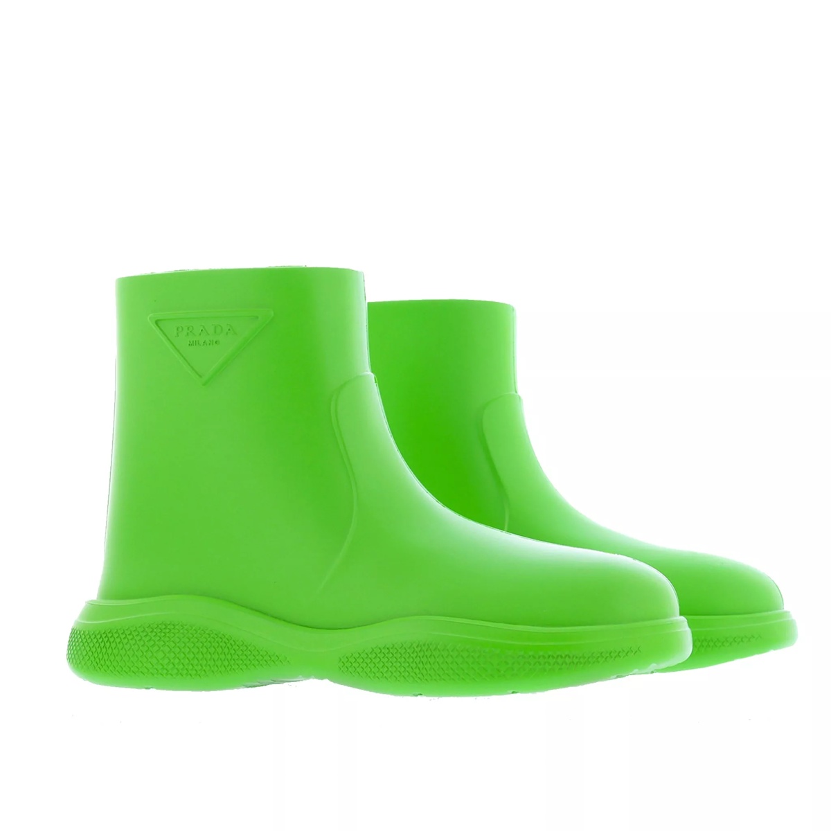 Bocanci Prada Logo Rubber Boots - Img 2
