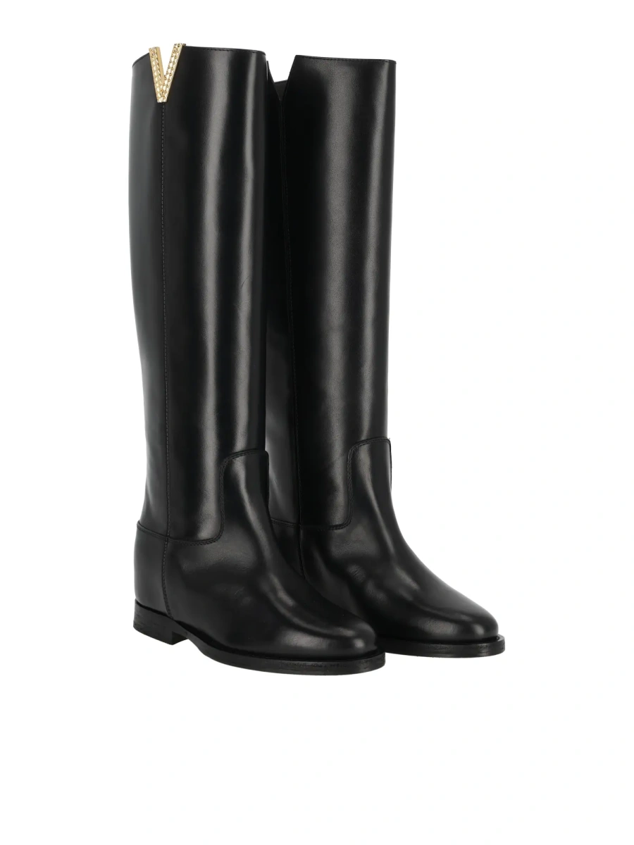 Bocanci STUDDED V-CUT BOOTS - Img 2