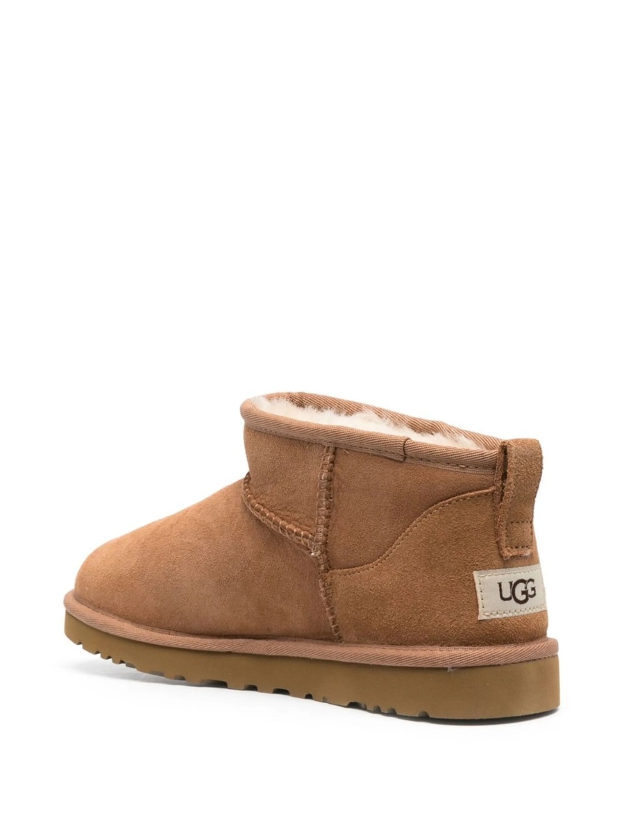 Bocanci UGG neutri din piele - Img 3