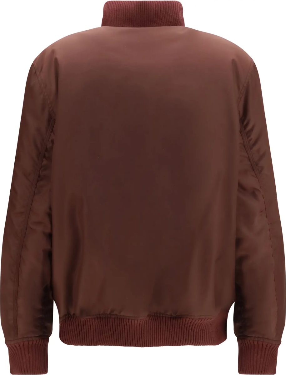Bomber Embroidered logo nylon Bomber Jacket - Img 2