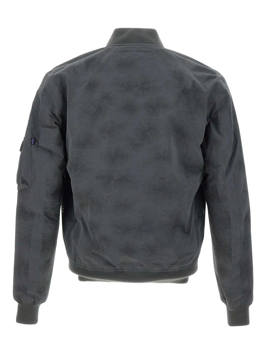 Bomber jacket Alpha Industries gri din polyester - Img 2