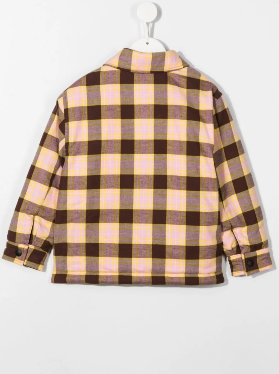 Bomber jacket Palm Angels roz din bumbac - Img 2