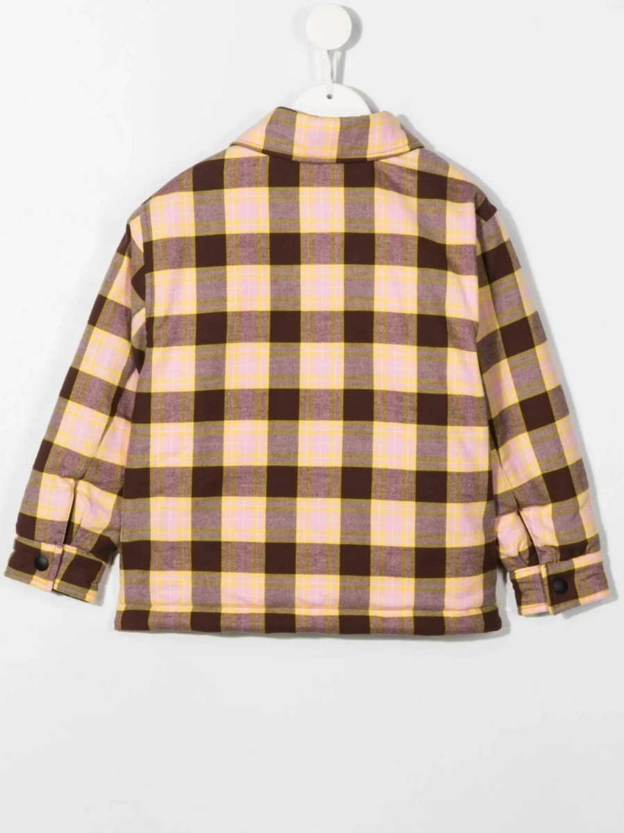 Bomber jacket Palm Angels roz din bumbac - Img 2