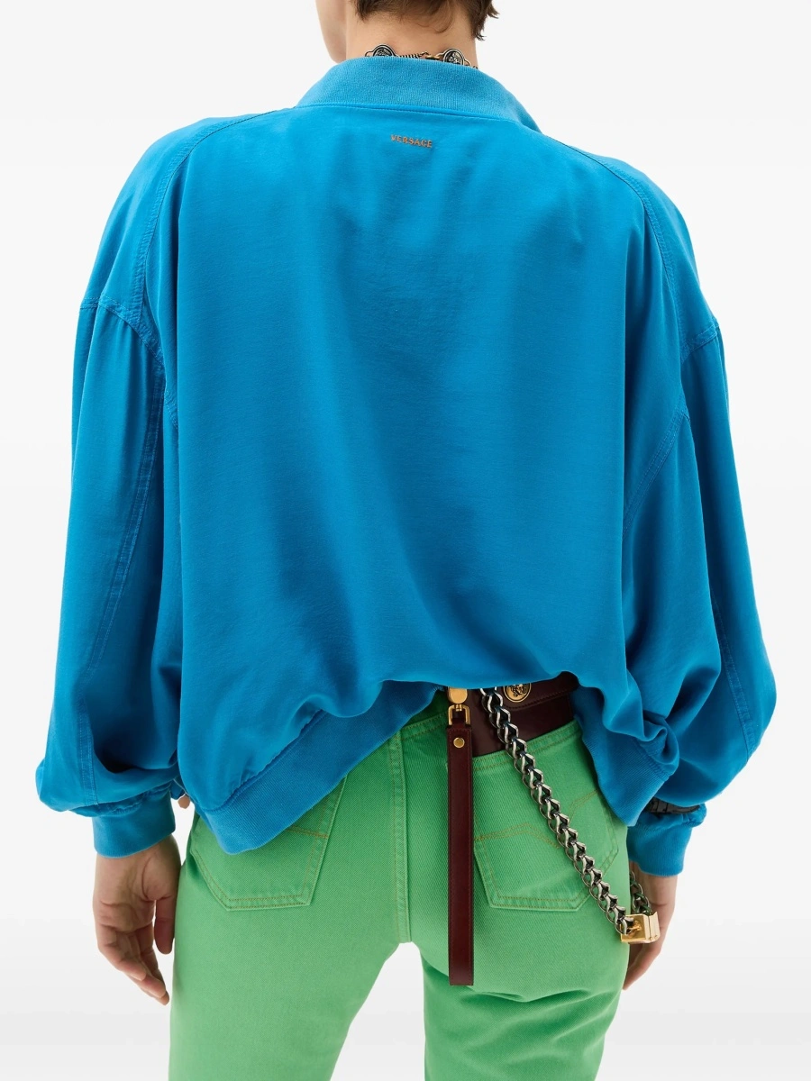 Bomber jacket Versace albastra - Img 4