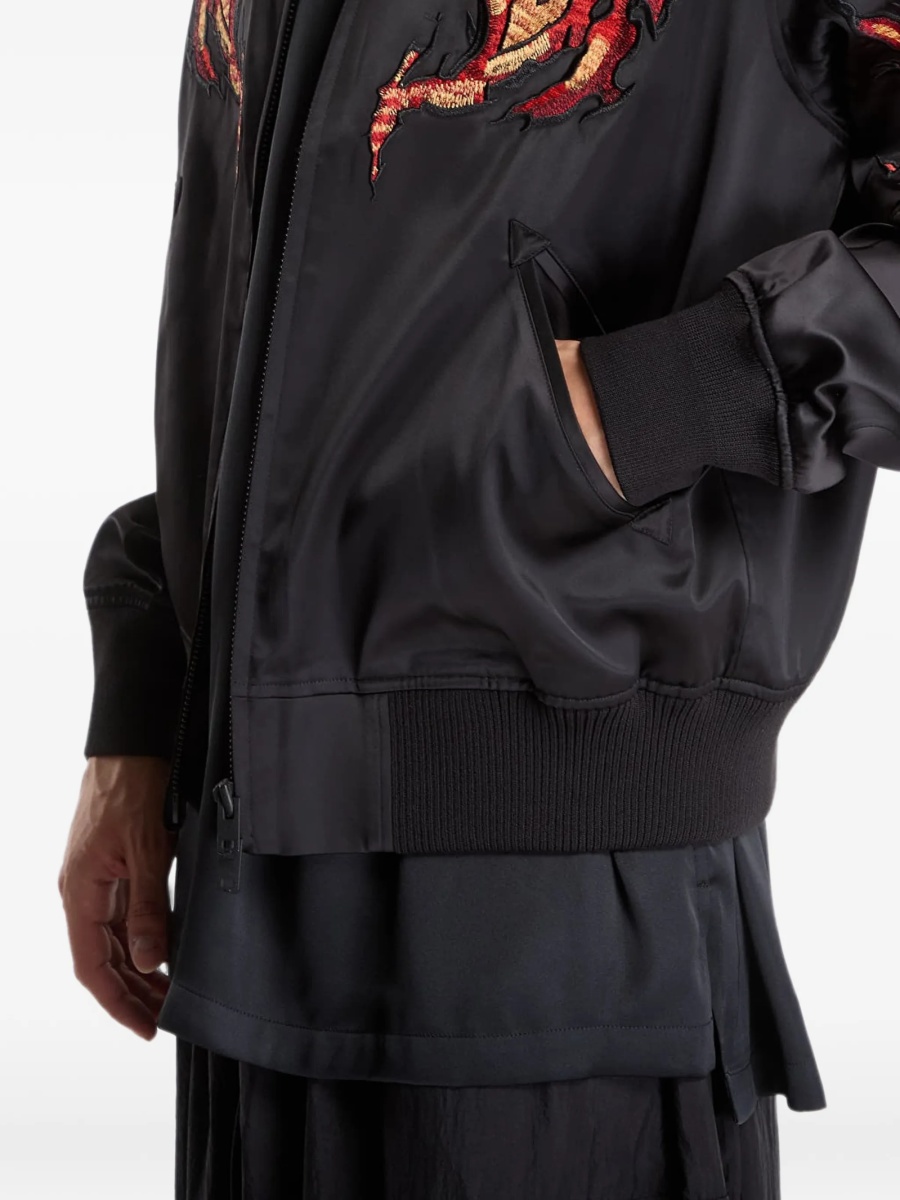 Bomber jacket Y-3 neagra - Img 3