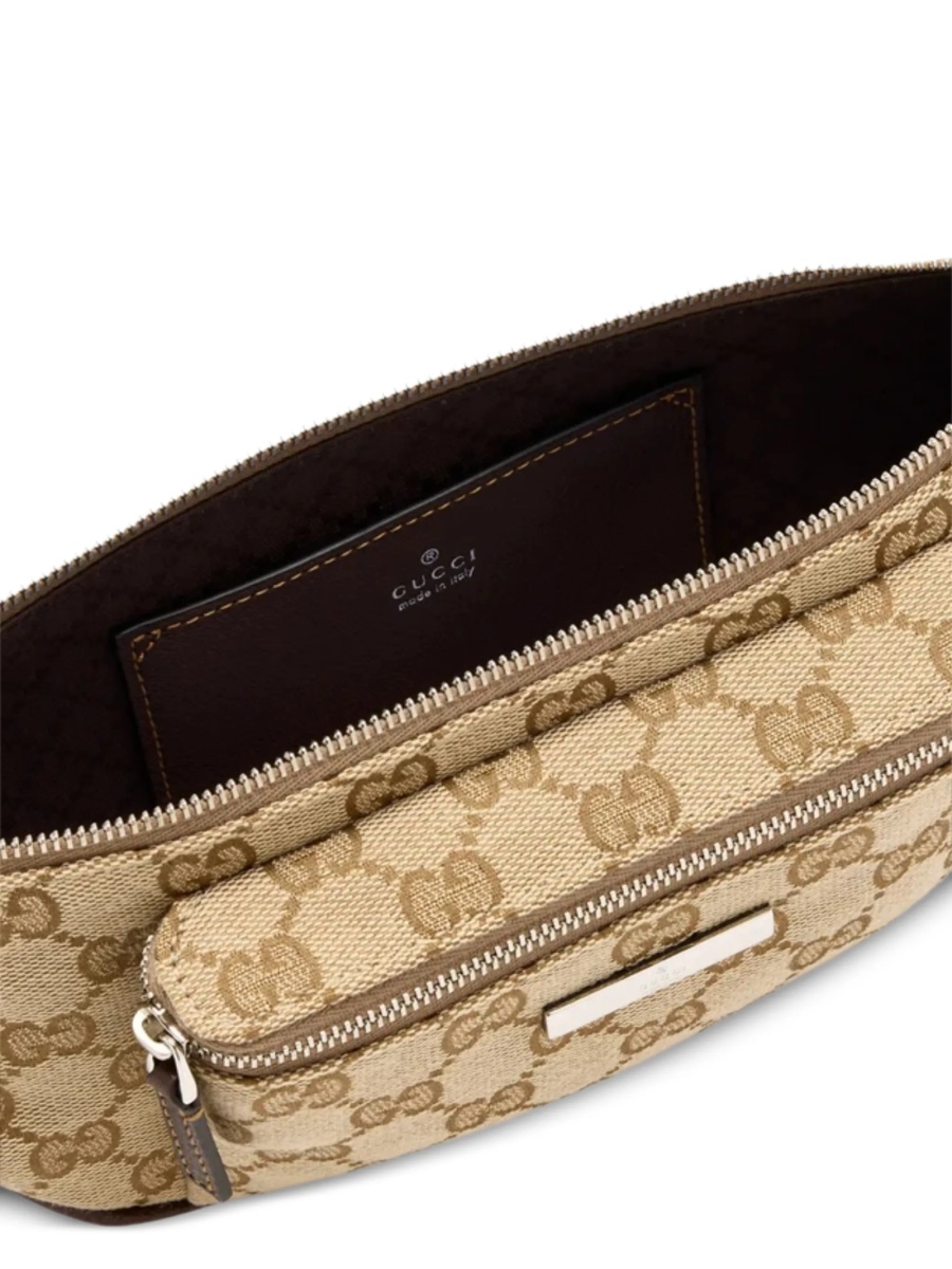 Borseta Gucci neutra din polyester si bumbac - Img 3