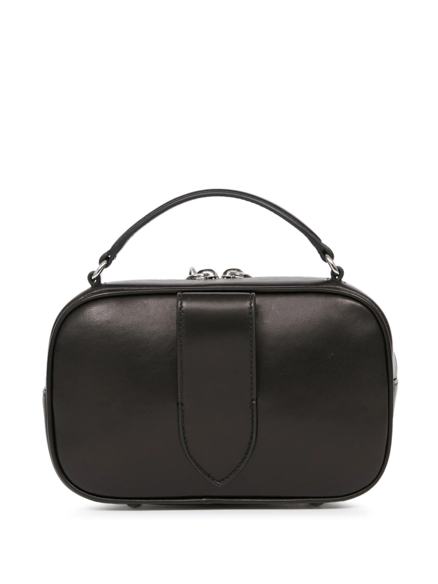 Borseta Maison Margiela neagra din piele - Img 2