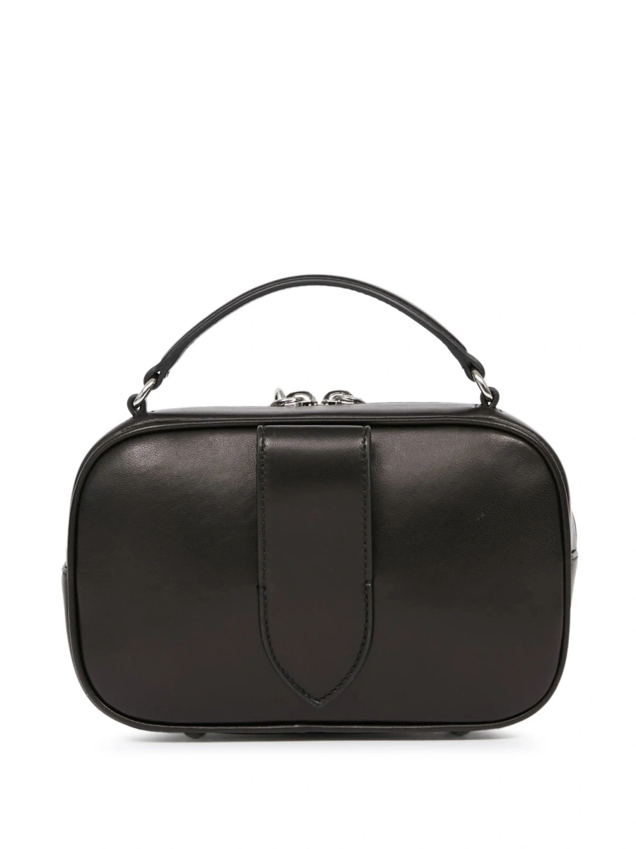Borseta Maison Margiela neagra din piele - Img 2