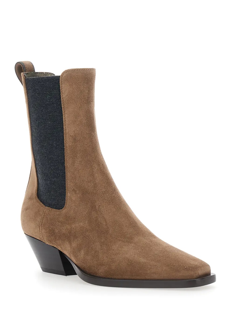 Botine ANKLE BOOTS WITH HEELS - Img 2