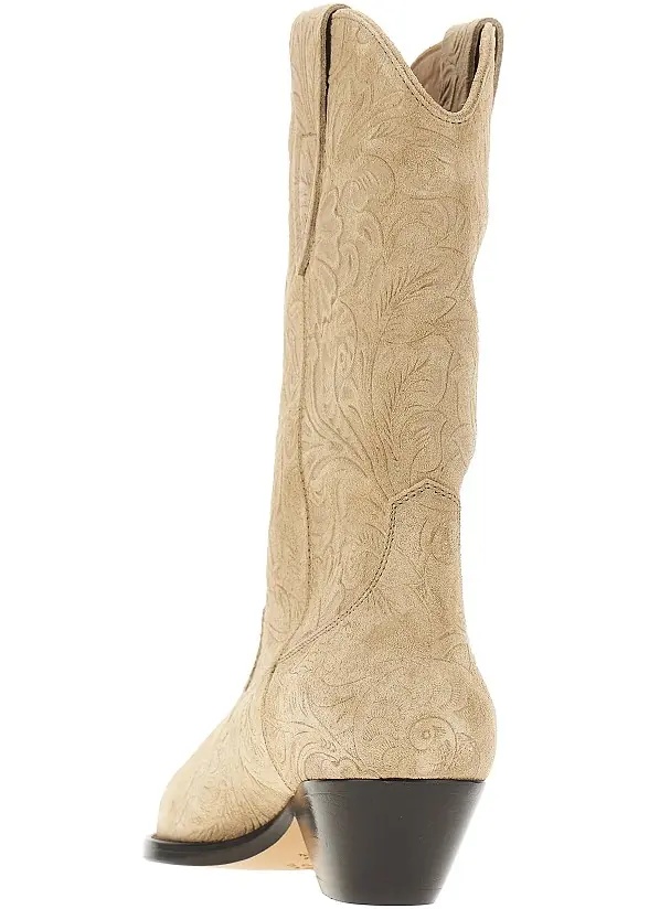 Botine Suede leather 'Duerto' texan boots - Img 3