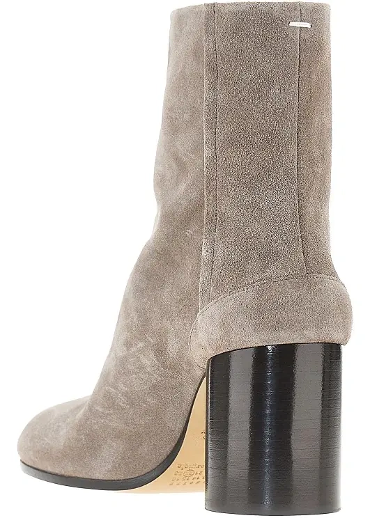 Botine Suede leather 'Tabi' ankle boots - Img 3
