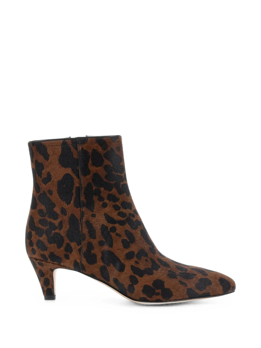 Botine TWINSET maro din piele - Img 8